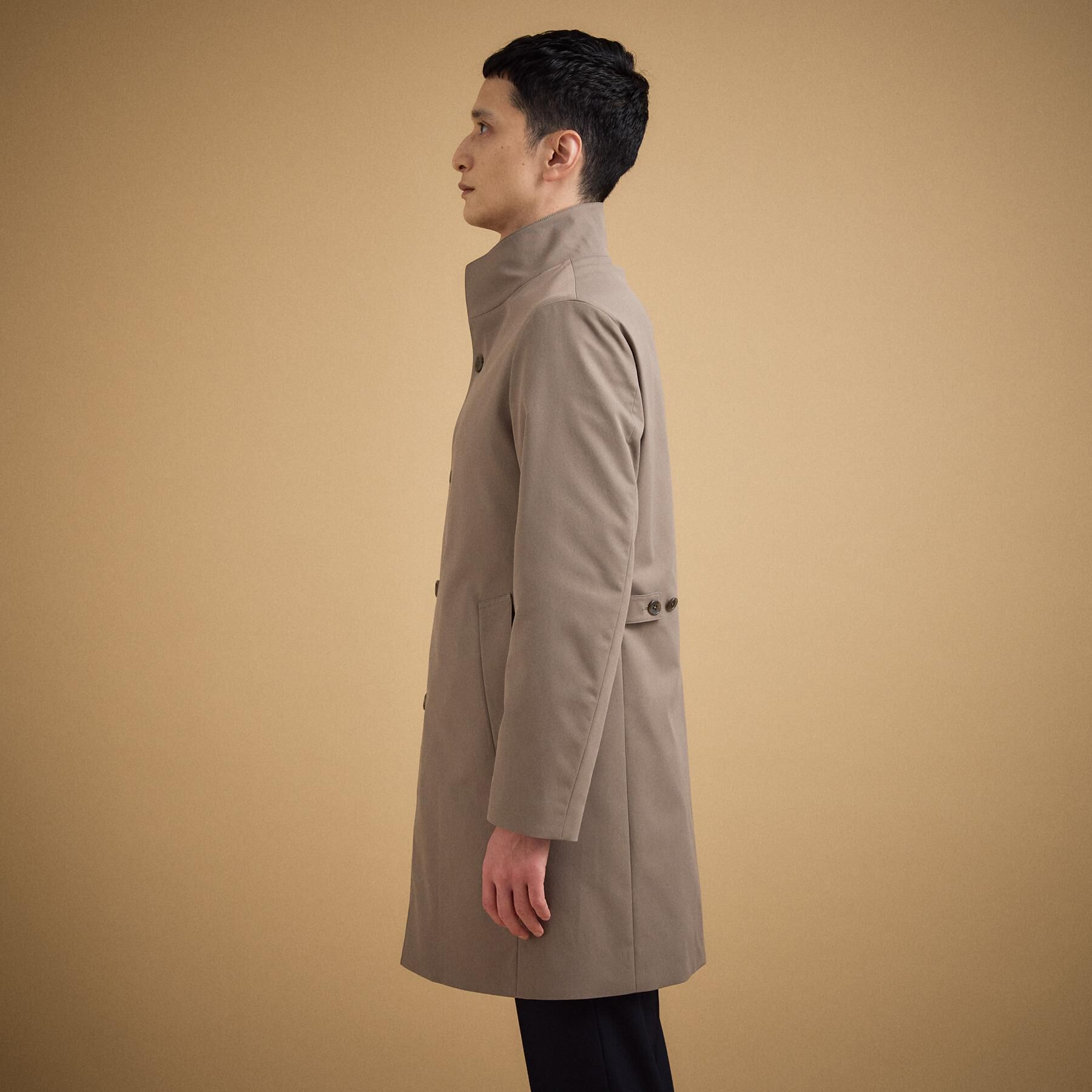 TAKEO KIKUCHI「撥水ツイル スタンドカラー コート」|その他|