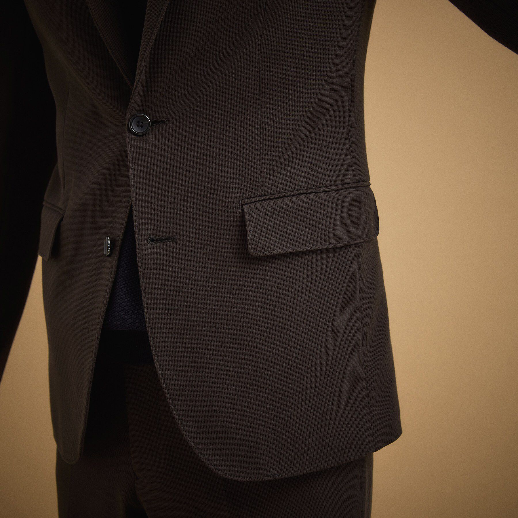 TAKEO KIKUCHI「パールニットジャージ ジャケット」|テーラードジャケット|