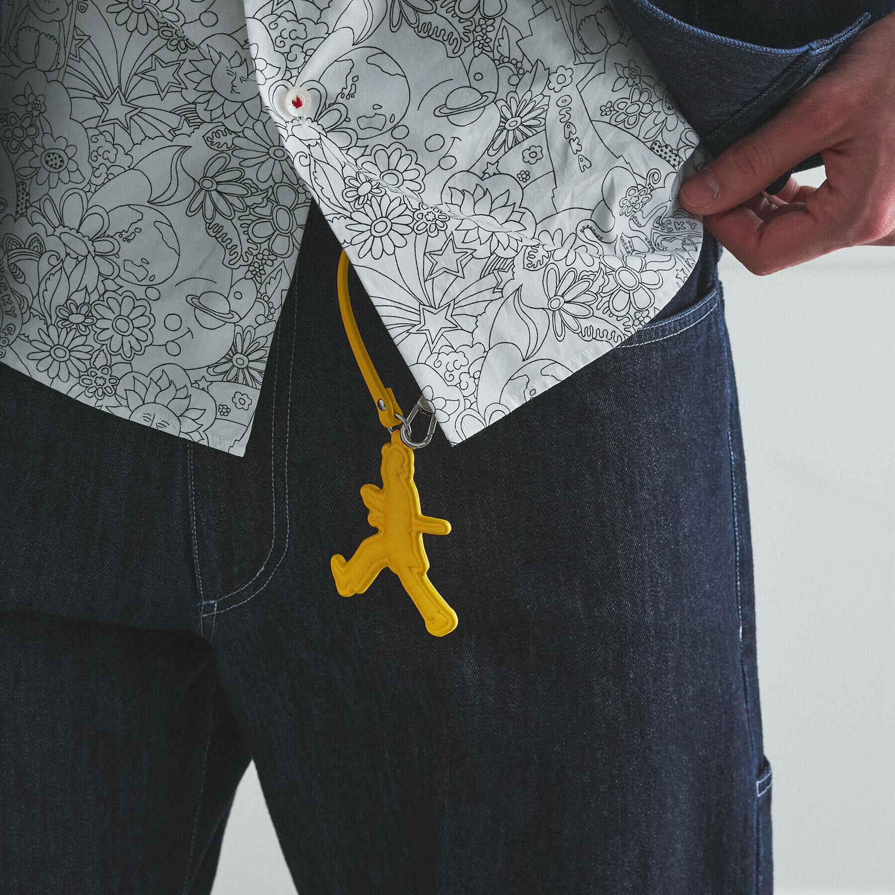 TAKEO KIKUCHI「【BOWLER HAT LABEL】ボーラーハットウォーカーチャーム」|キーケース|