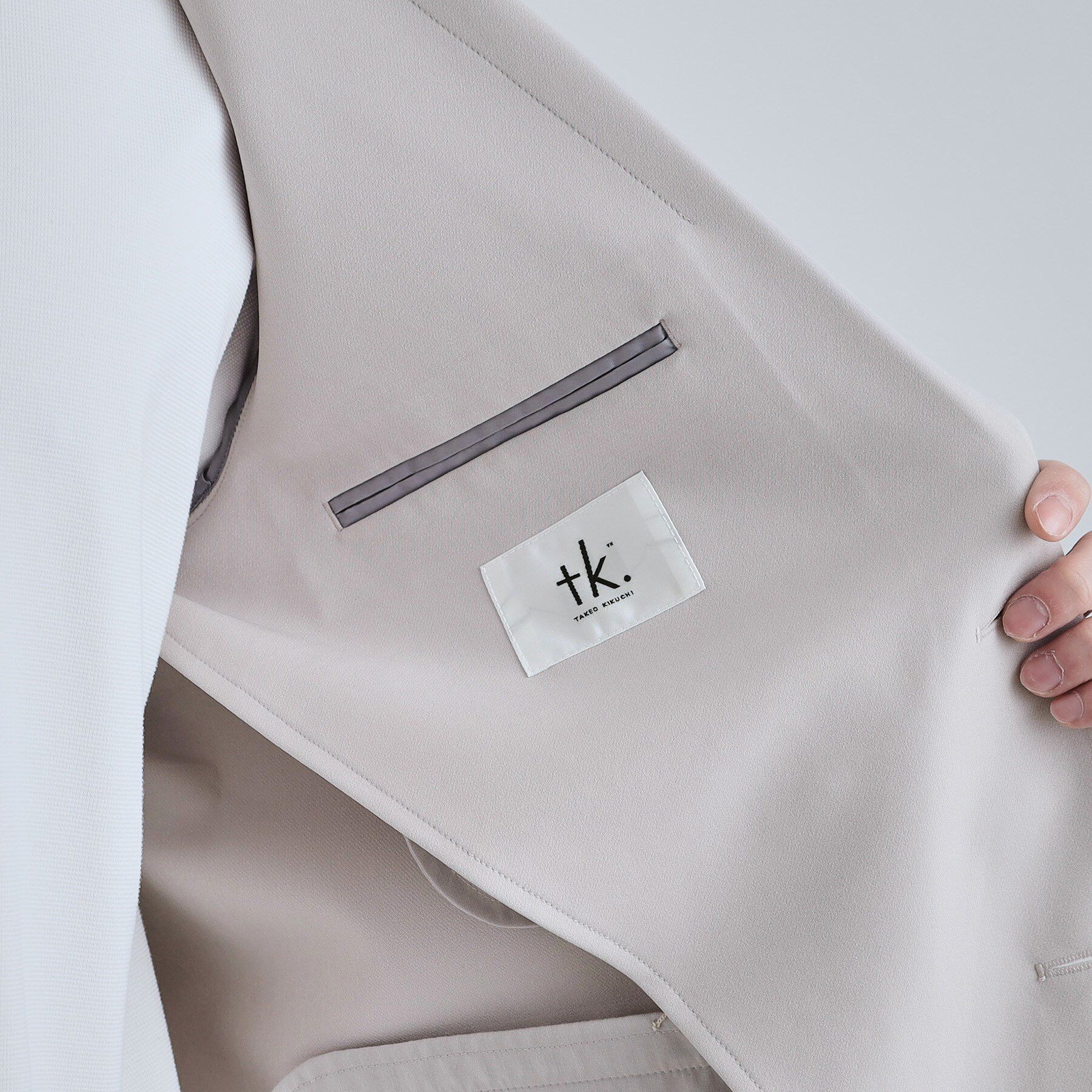 tk.TAKEO KIKUCHI「【セットアップ対応】360度ストレッチテーラードジャケット」|テーラードジャケット|