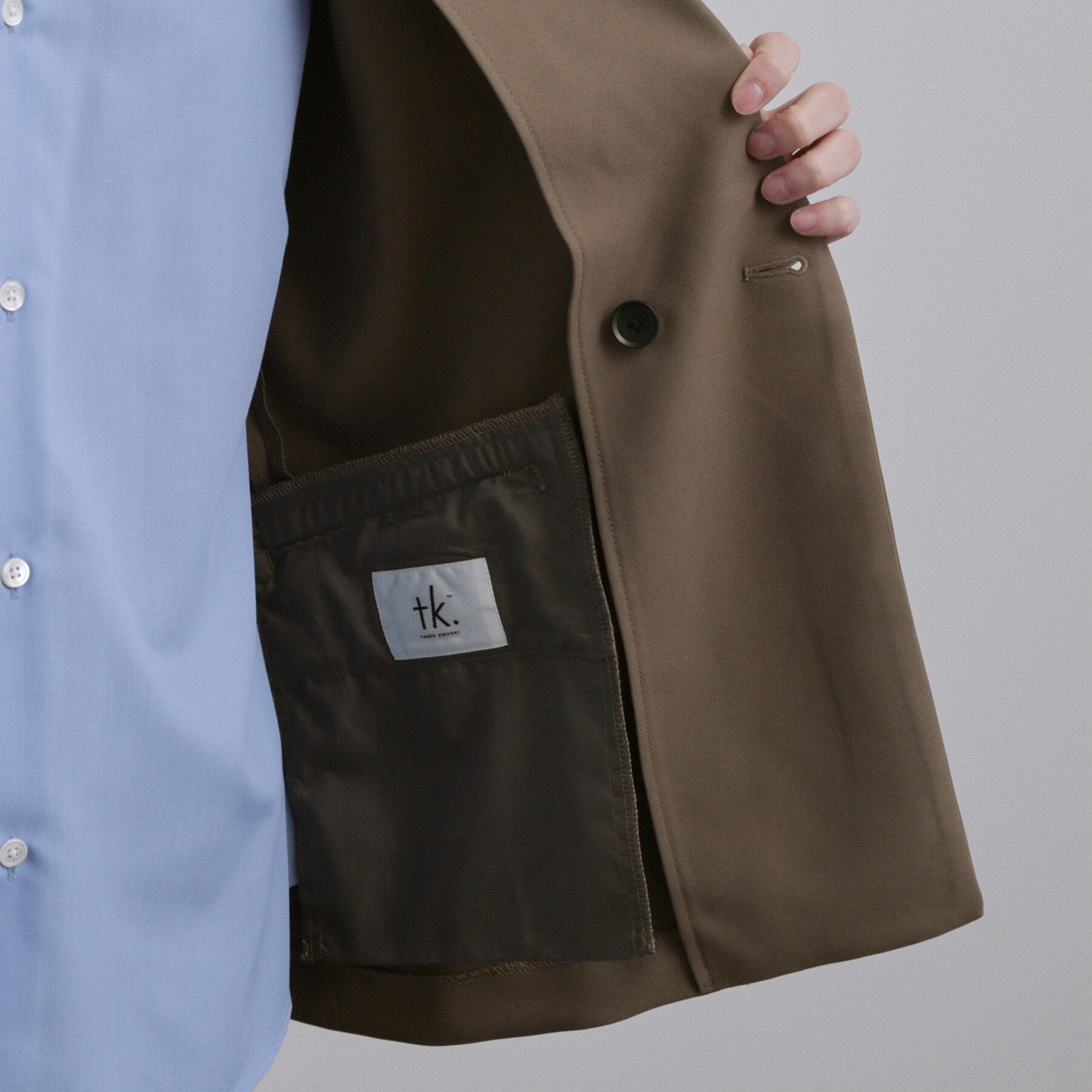 tk.TAKEO KIKUCHI「【上下2点セット ジャケット＆パンツ】ダブルセットアップ」|スーツ|