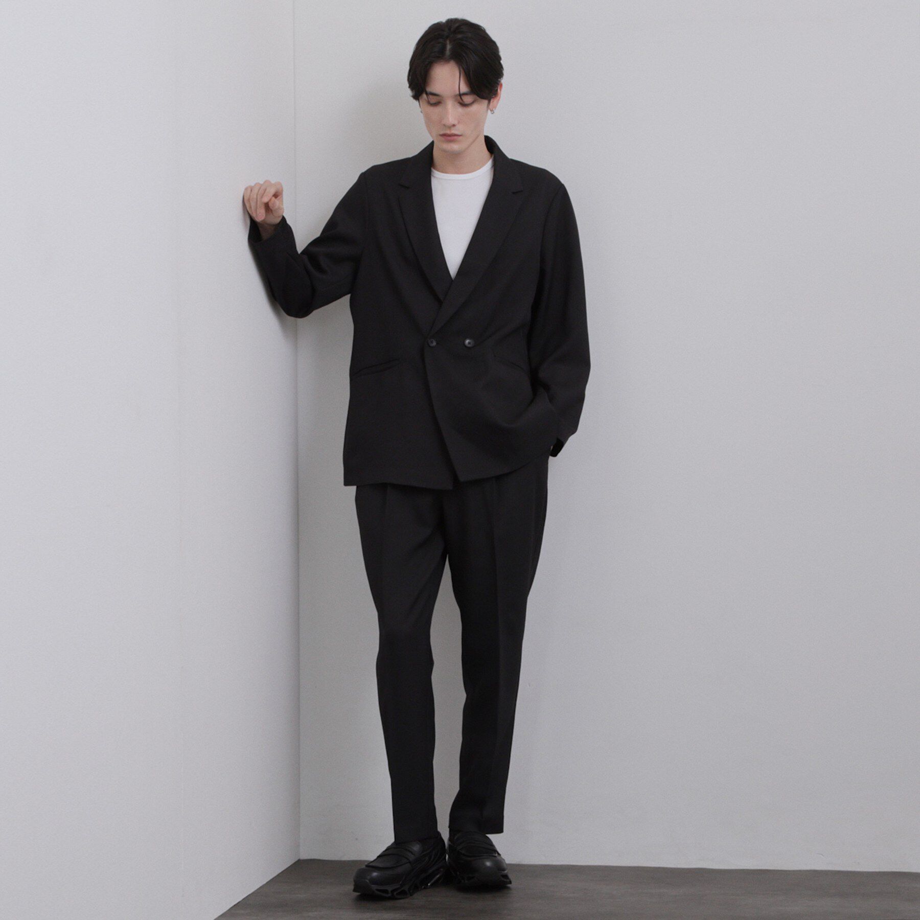 tk.TAKEO KIKUCHI「【上下2点セット ジャケット＆パンツ】ダブルセットアップ」|スーツ|