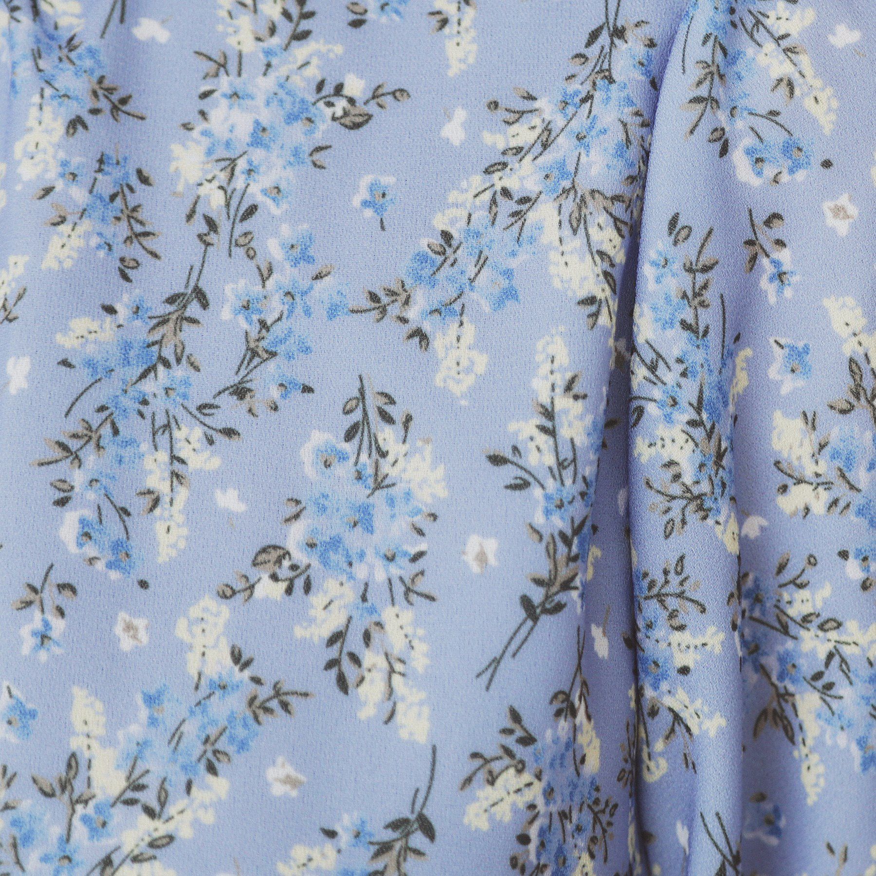 index「スタンドネック小花柄ワンピース【洗濯機洗い可/イージーアイロン】」|ワンピース|