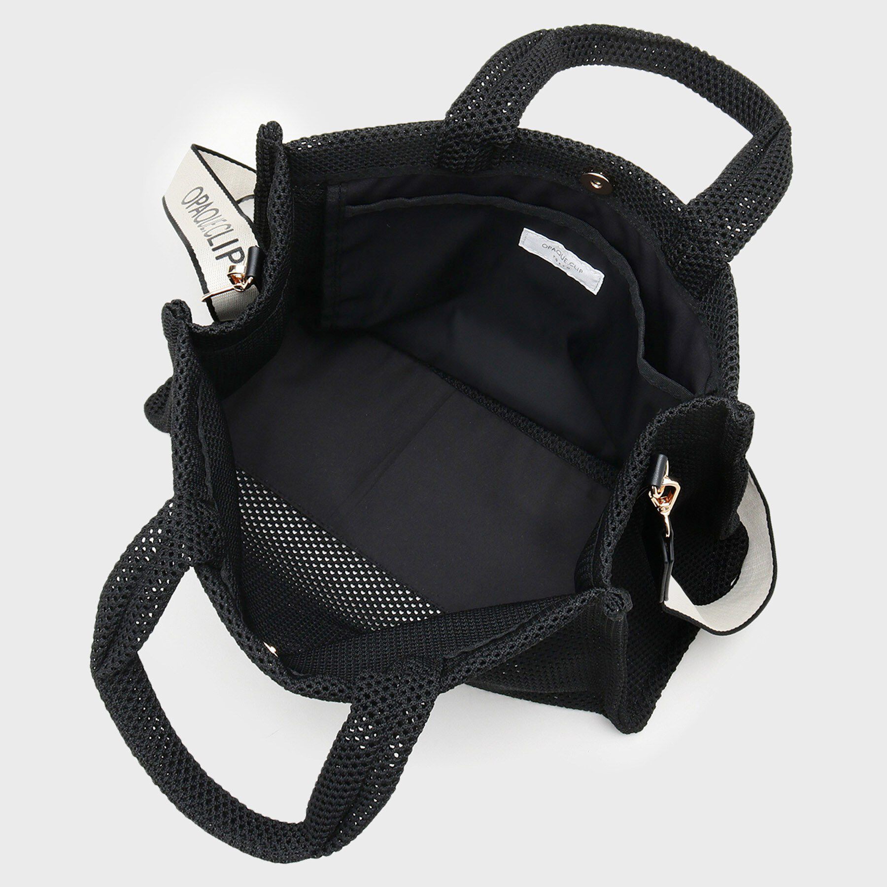 OPAQUE.CLIP「メッシュスクエアトートバッグ【2WAY／A4サイズ対応】」|トートバッグ|