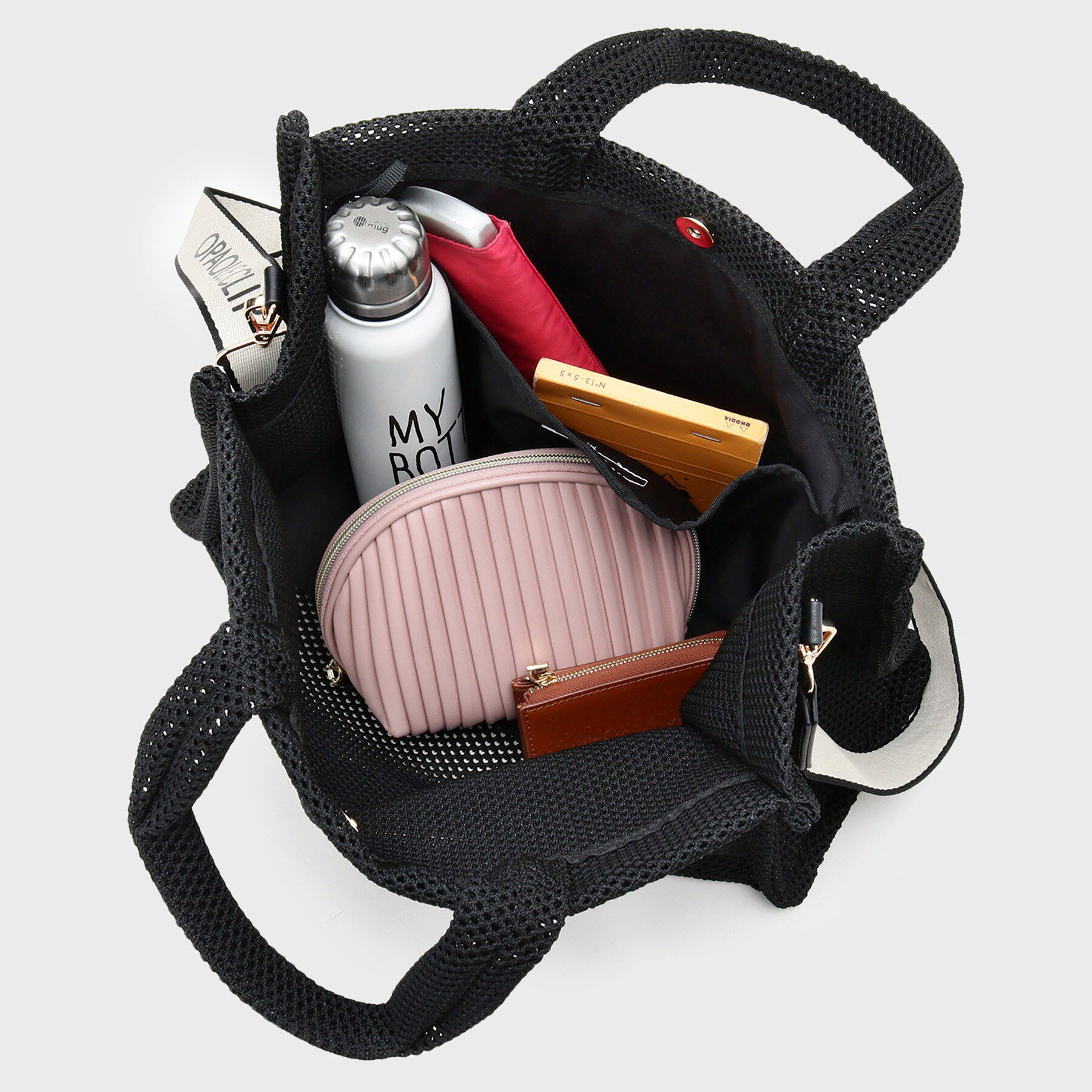 OPAQUE.CLIP「メッシュスクエアトートバッグ【2WAY／A4サイズ対応】」|トートバッグ|