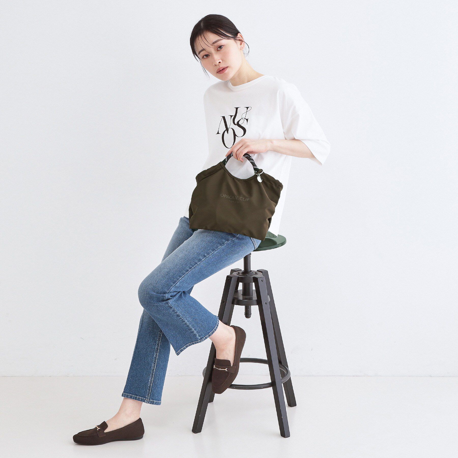 OPAQUE.CLIP「2WAYミニロープハンドルバッグ」|ハンドバッグ|