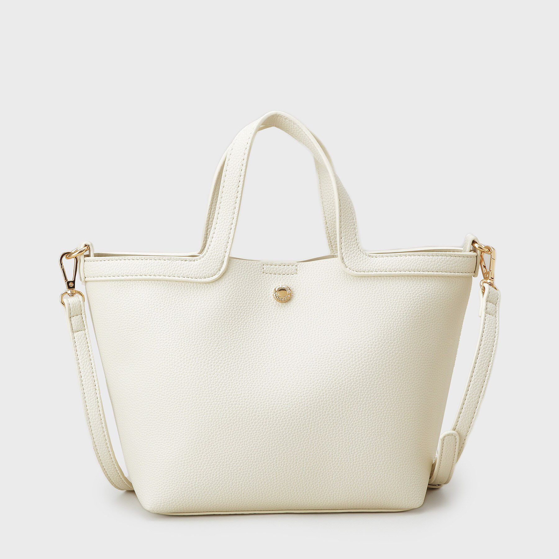 OPAQUE.CLIP「2WAY巾着付シュリンクミドルトート」|ショルダー・メッセンジャー|