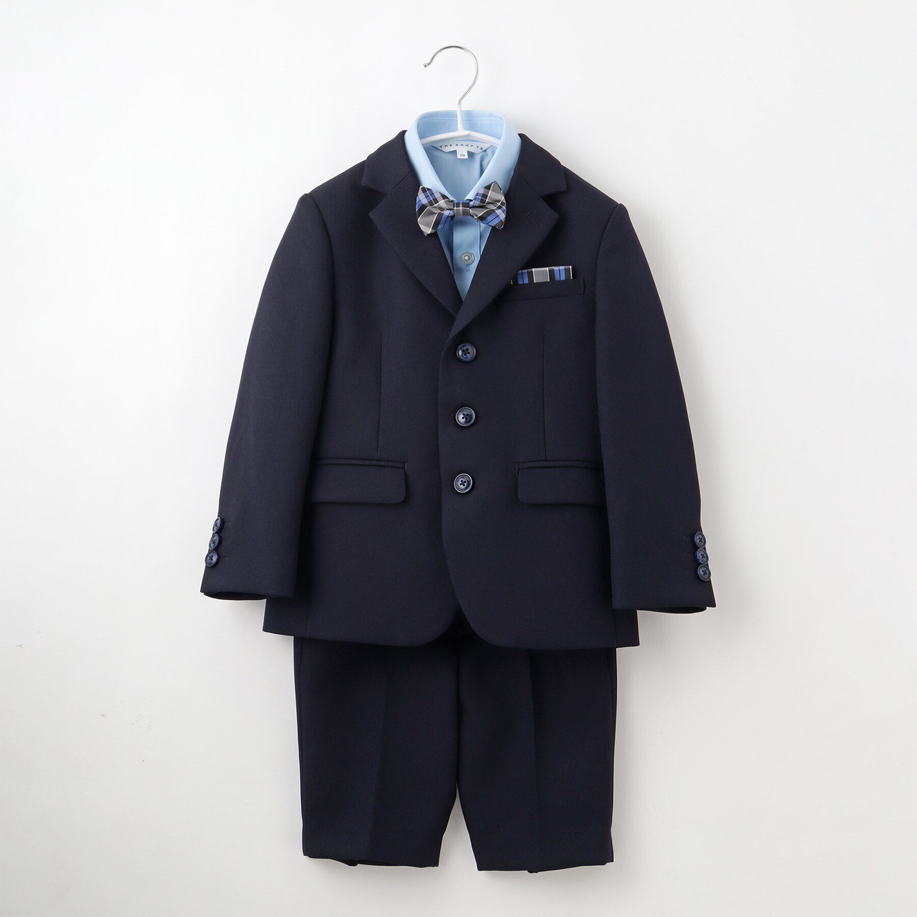 THE SHOP TK「【110－130】蝶ネクタイ4点セットアップ」|スーツ|