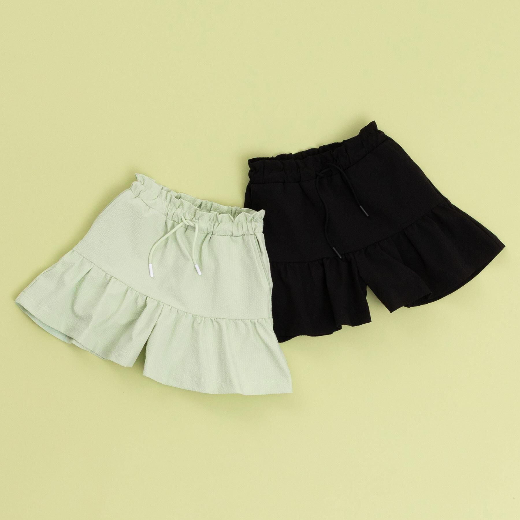 THE SHOP TK「【110－150】涼しい♪フレアキュロットパンツ/洗濯機OK」|キュロット|