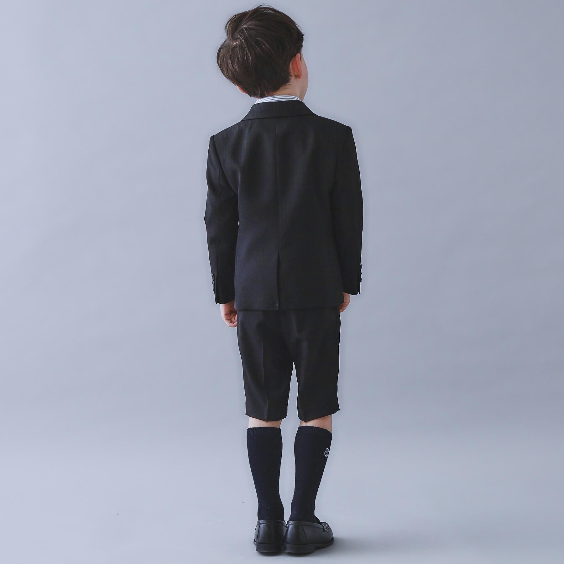 THE SHOP TK「【110-130/4点セット】ブラックセットアップ/入園・卒園・入学」|スーツ|