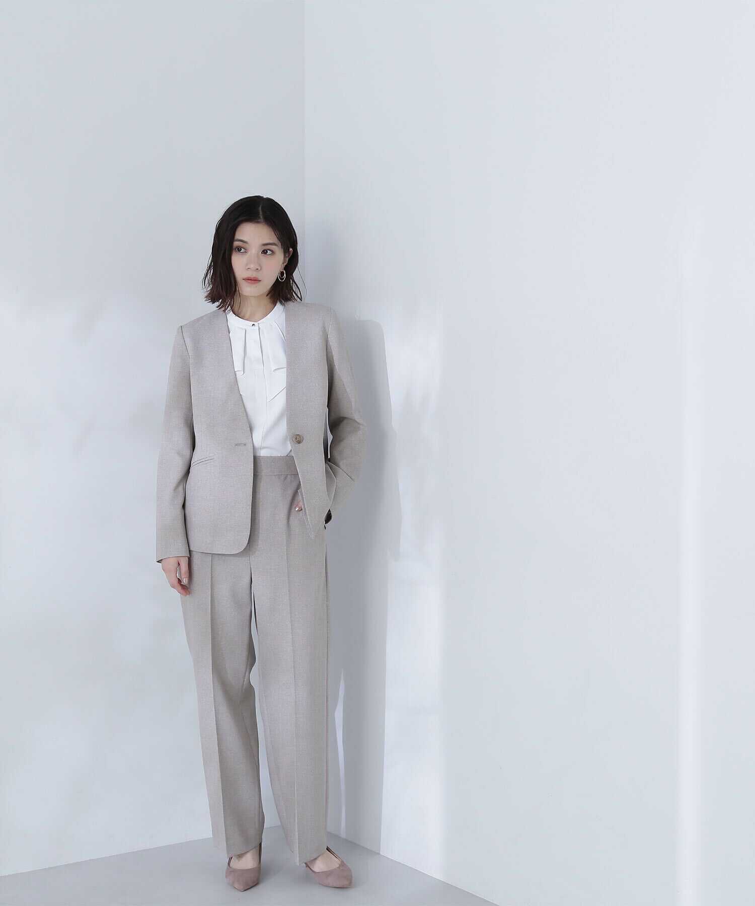  「ドライシャークスキン SET UP ストレートパンツ」|その他|