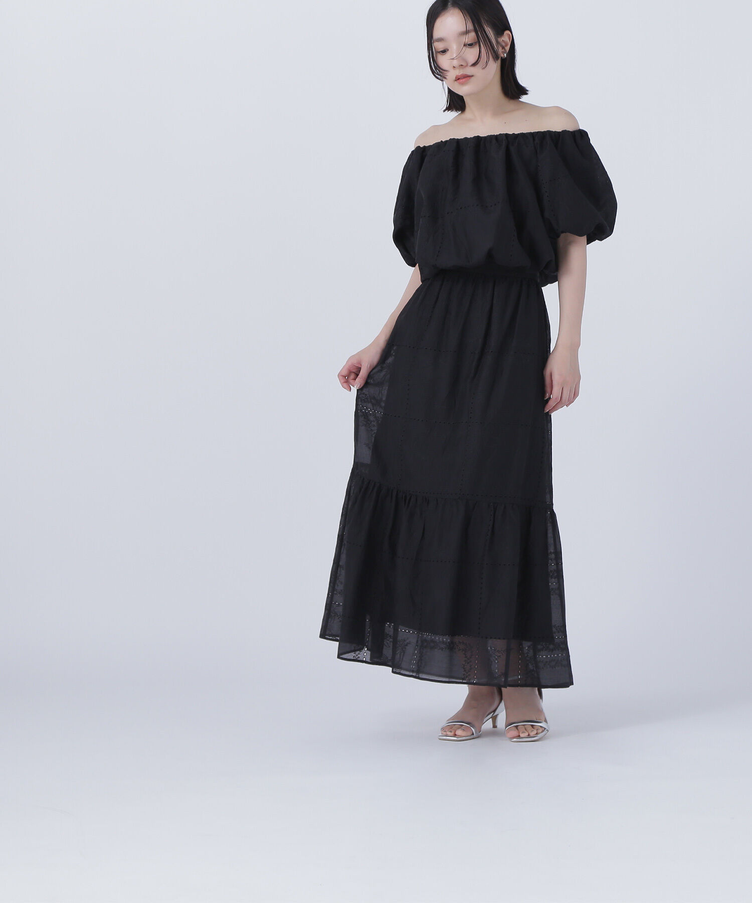  「シアーレーススカート」|スカート|