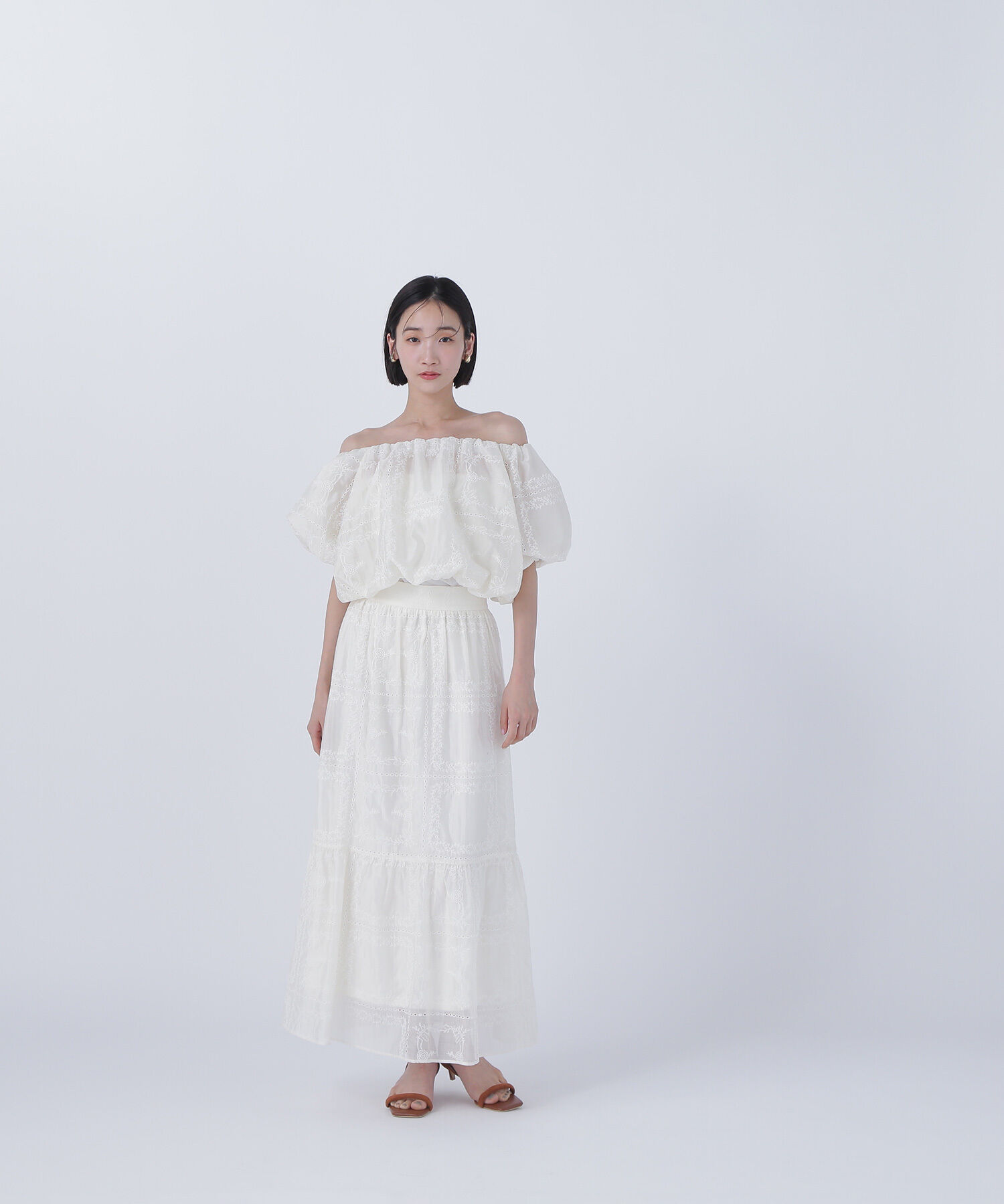  「シアーレーススカート」|スカート|