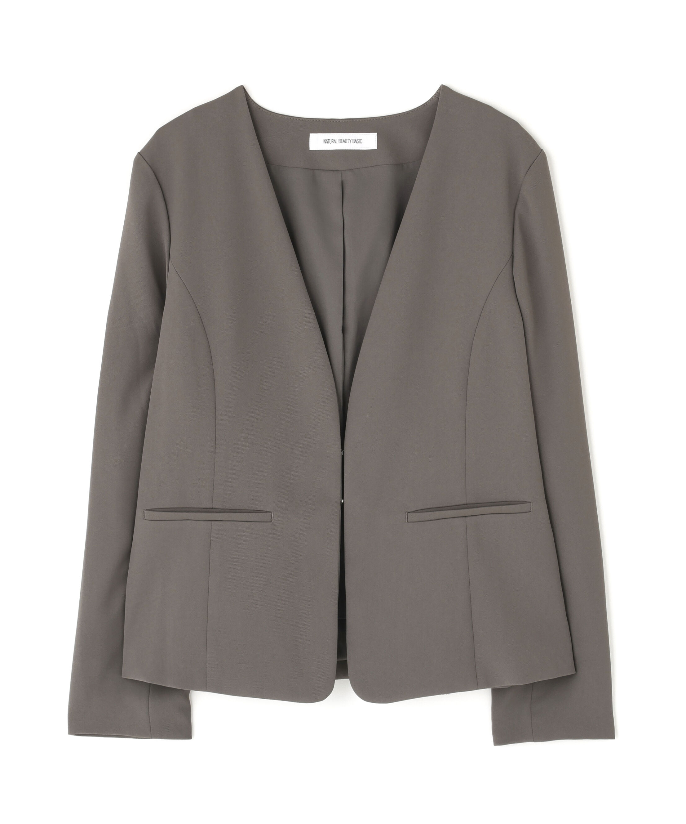  「ストレッチツイルセットアップシリーズ　ノーカラージャケット」|その他|