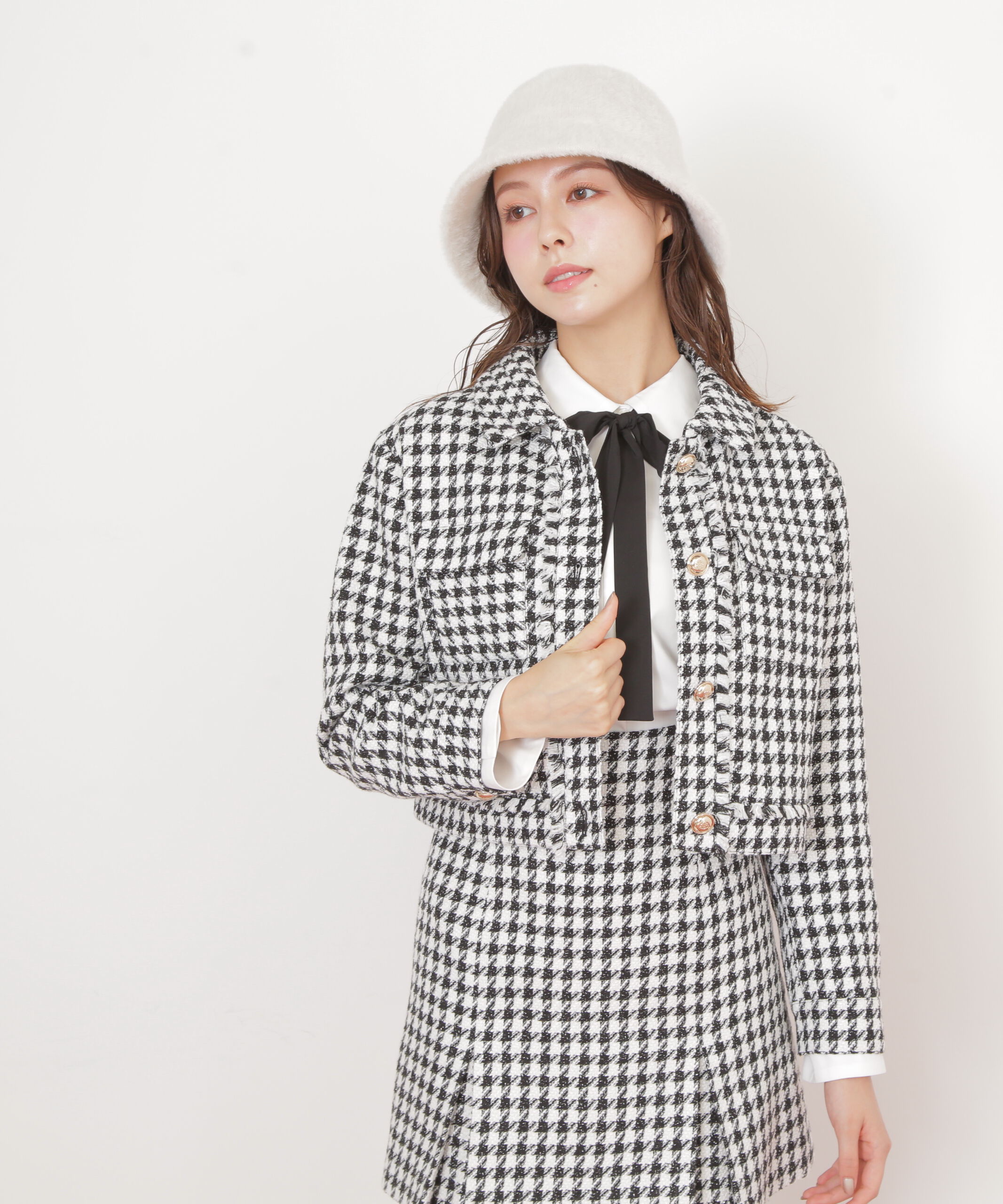  「千鳥ツイードジャケット」|その他|