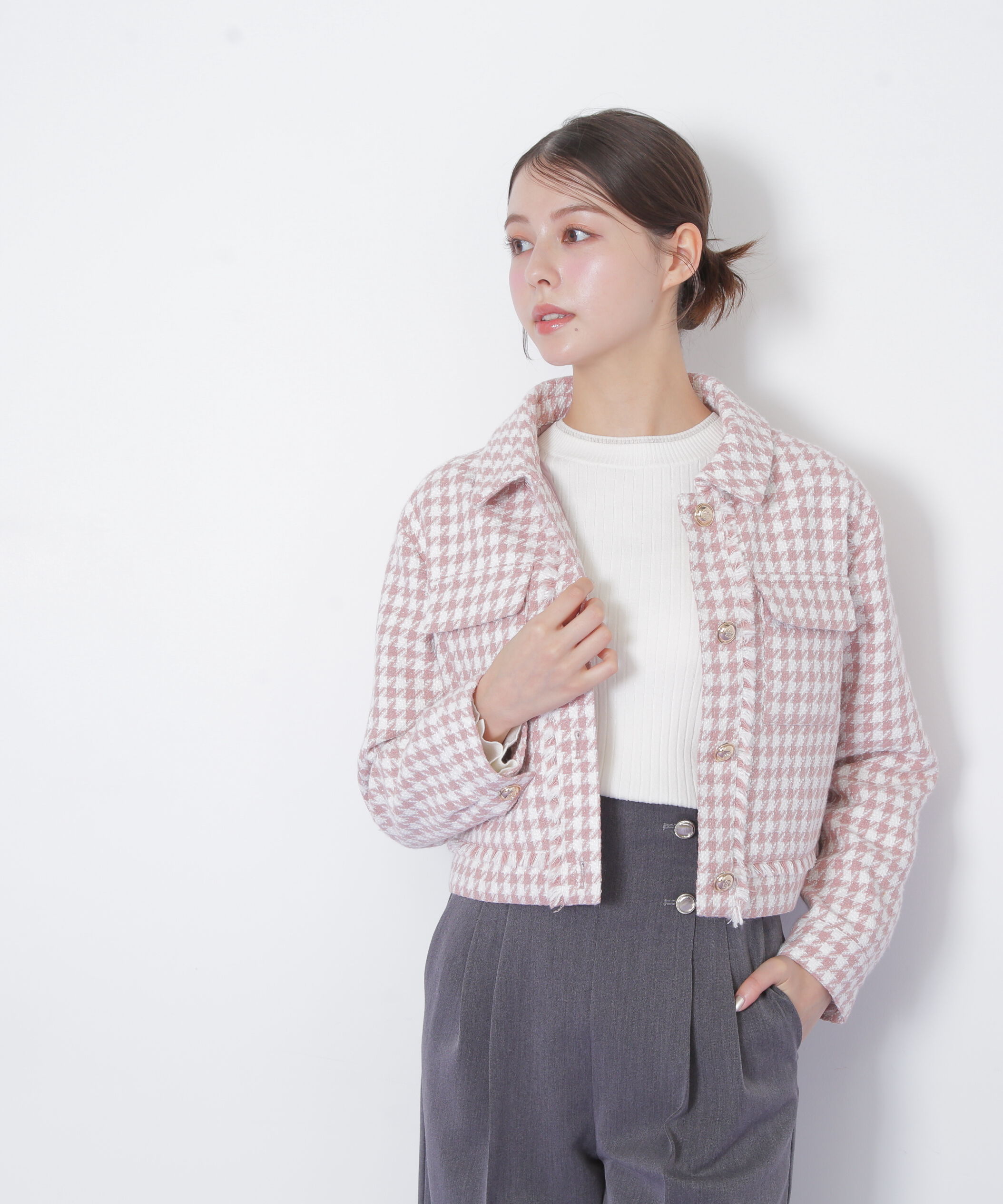  「千鳥ツイードジャケット」|その他|