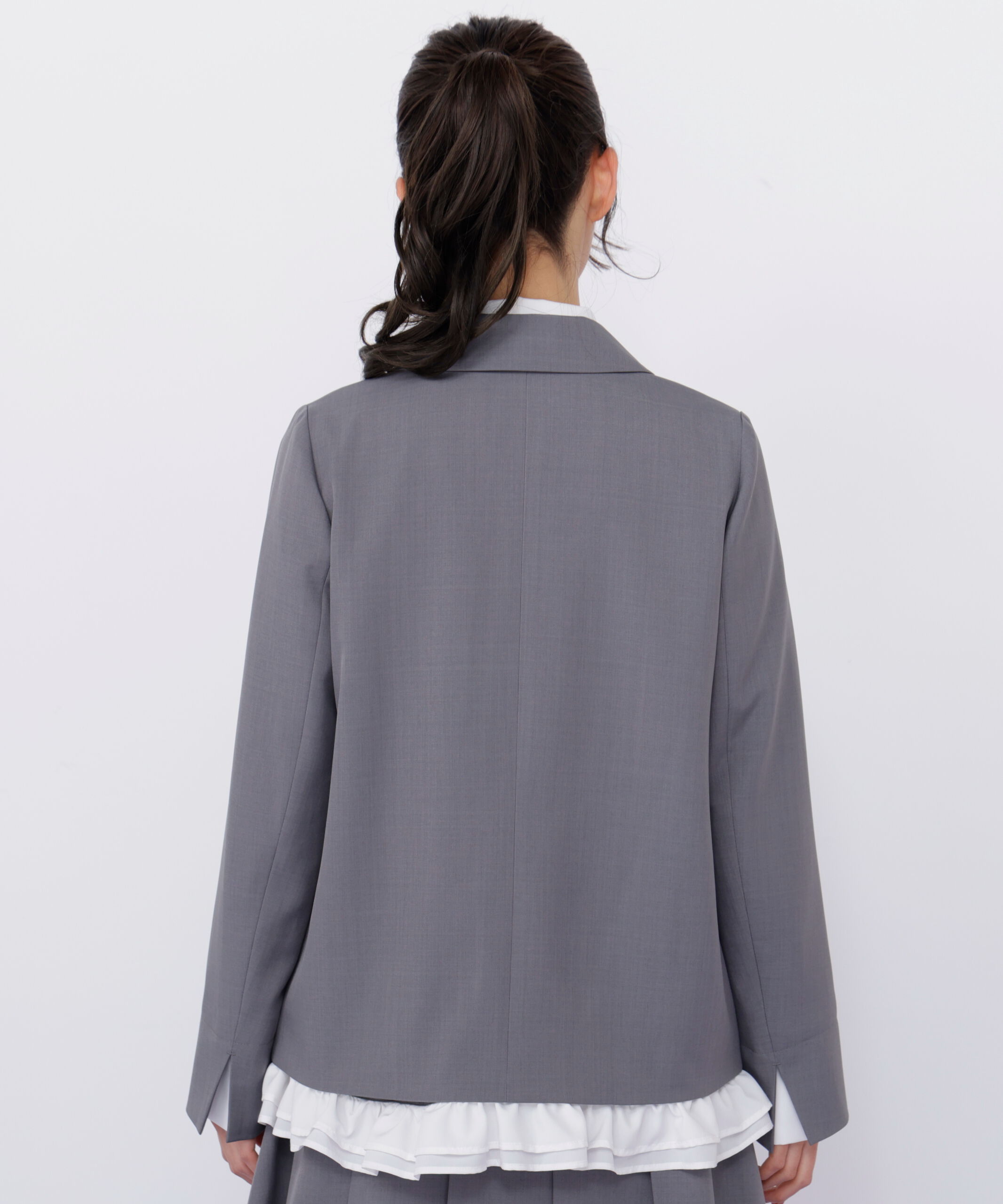  「セットアップ対応ドライタッチフリルヘムジャケット」|その他|