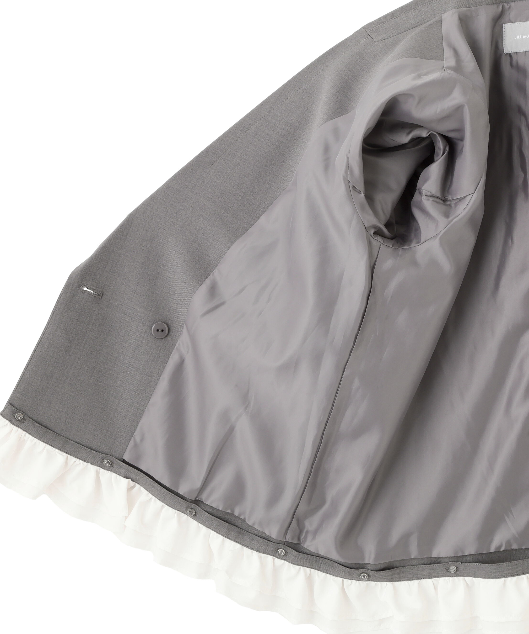  「セットアップ対応ドライタッチフリルヘムジャケット」|その他|