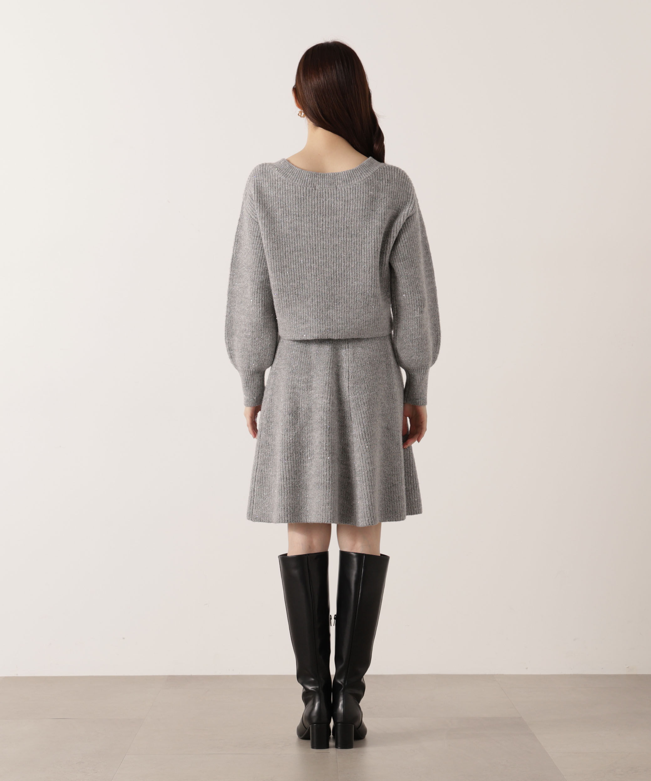 PROPORTION BODY DRESSING「片畦ミニSETUP  25AW」|ワンピース|