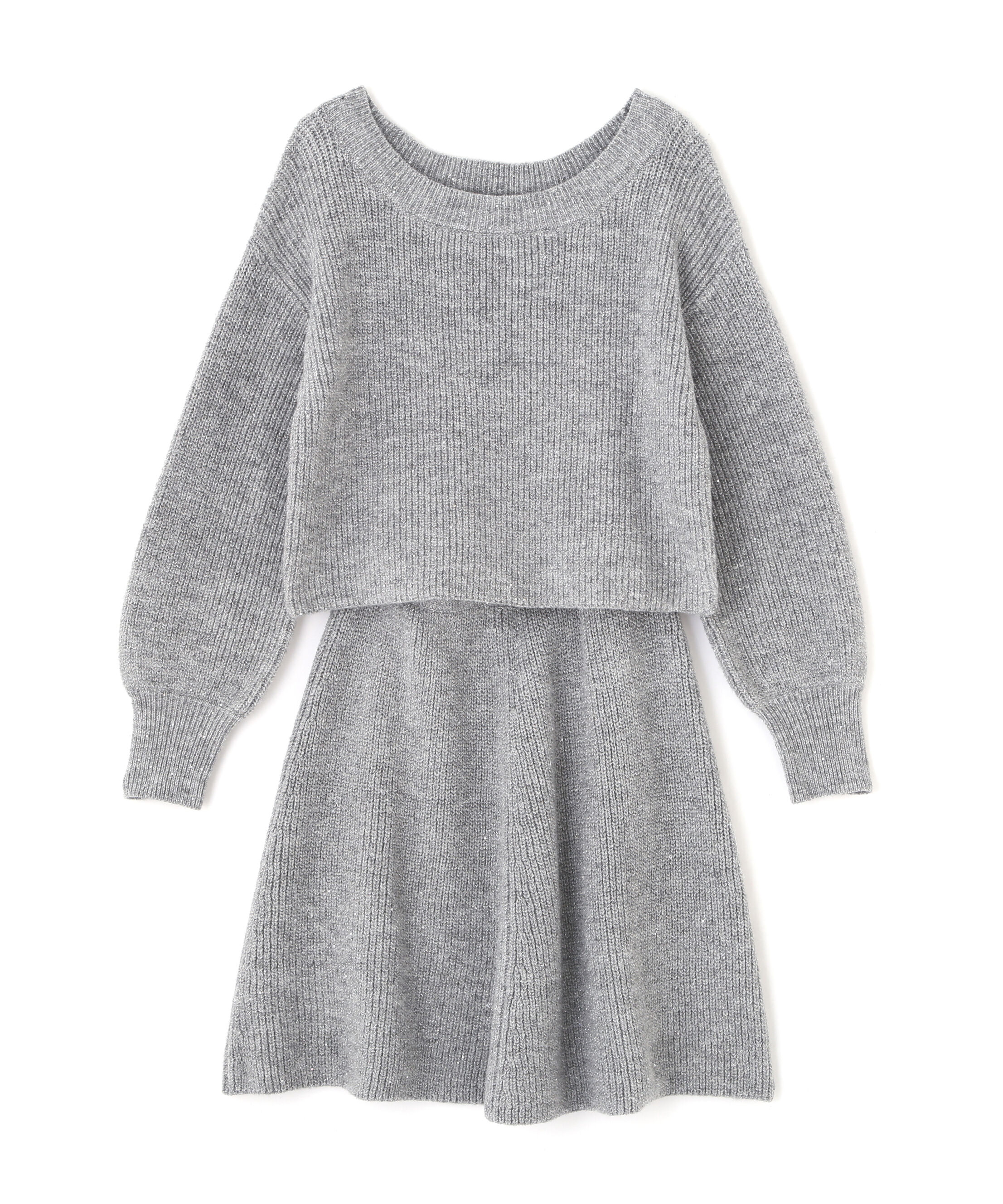 PROPORTION BODY DRESSING「片畦ミニSETUP  25AW」|ワンピース|