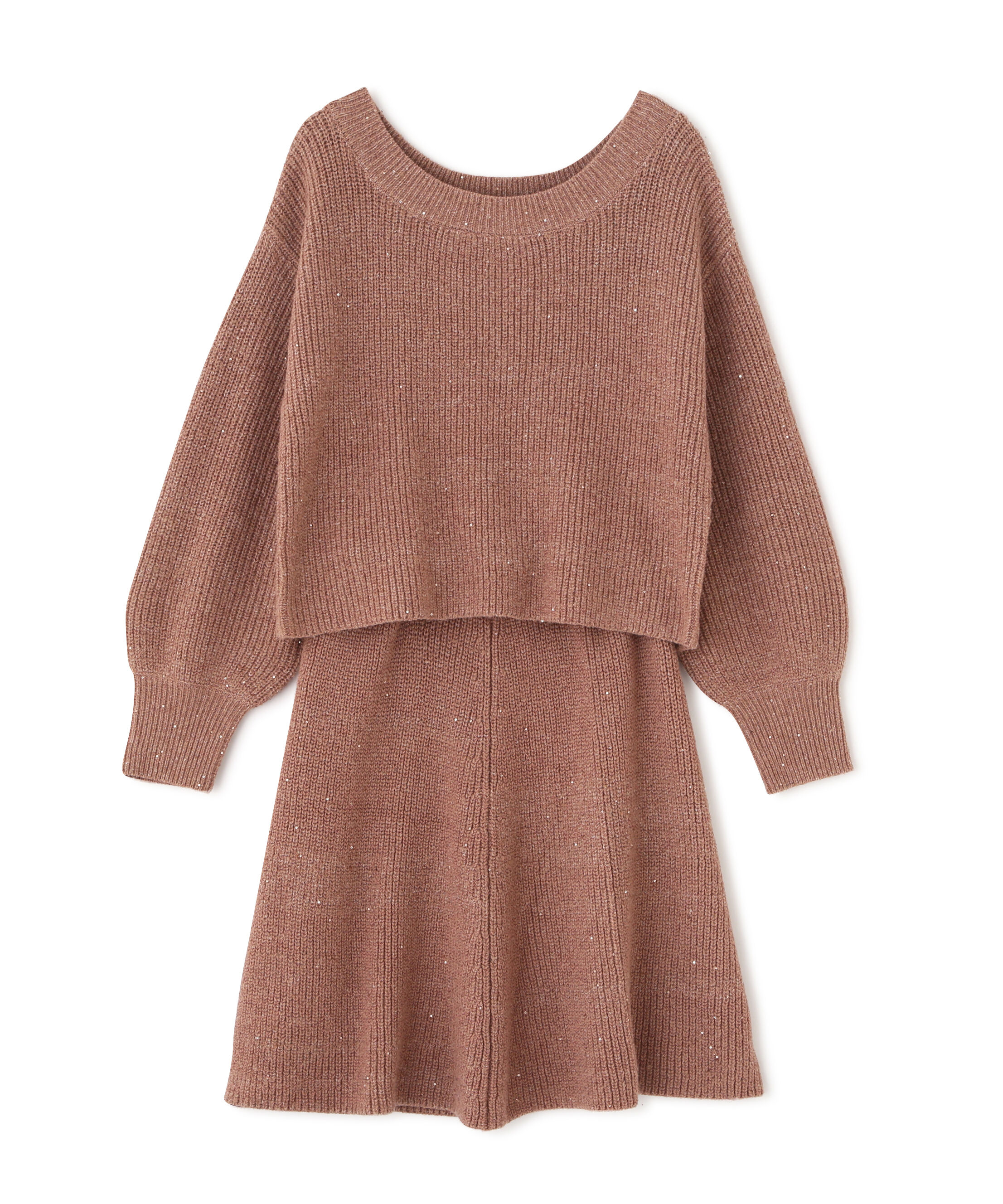 PROPORTION BODY DRESSING「片畦ミニSETUP  25AW」|ワンピース|