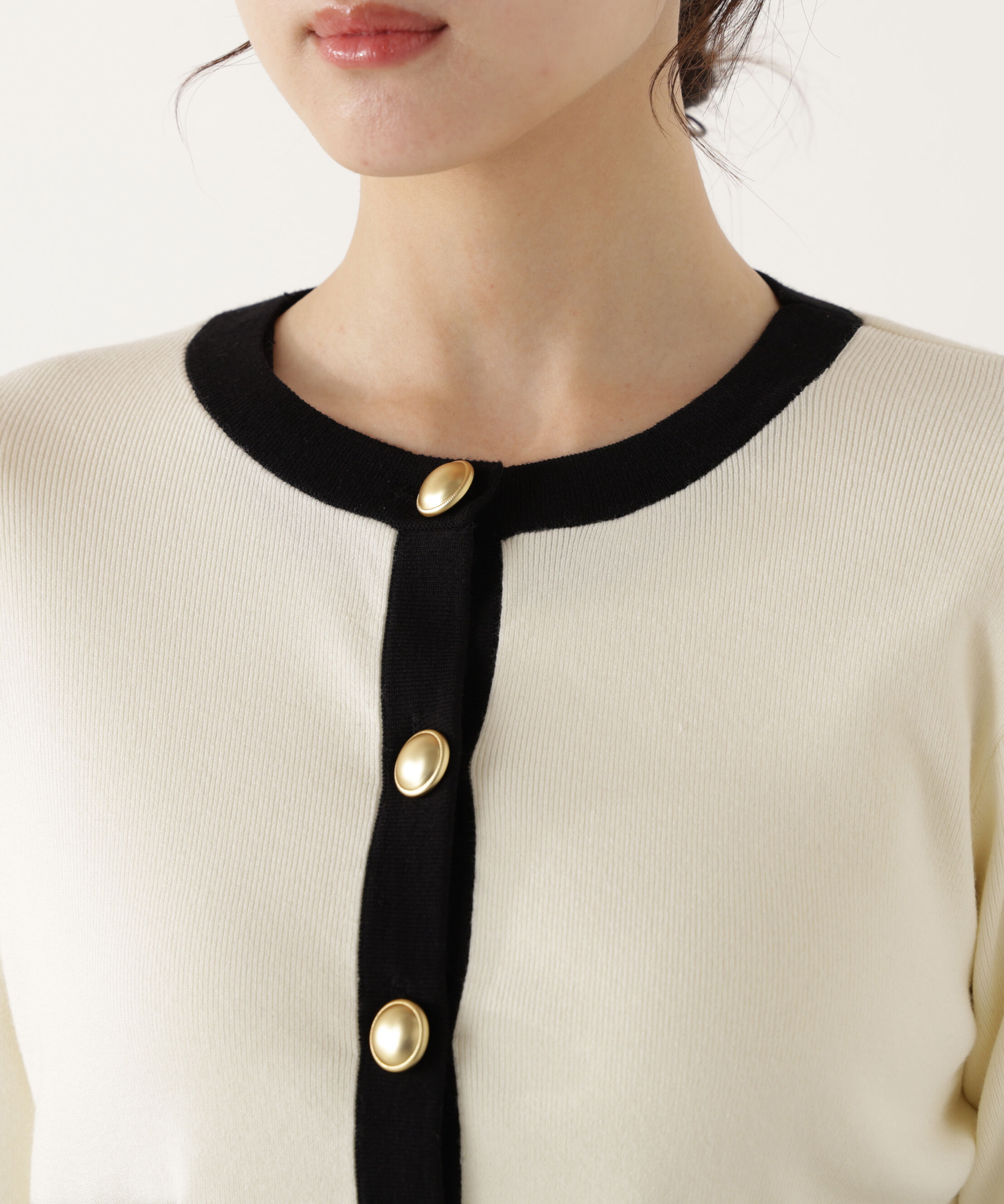 PROPORTION BODY DRESSING「バイカラーカーデセットアップ」|ワンピース|