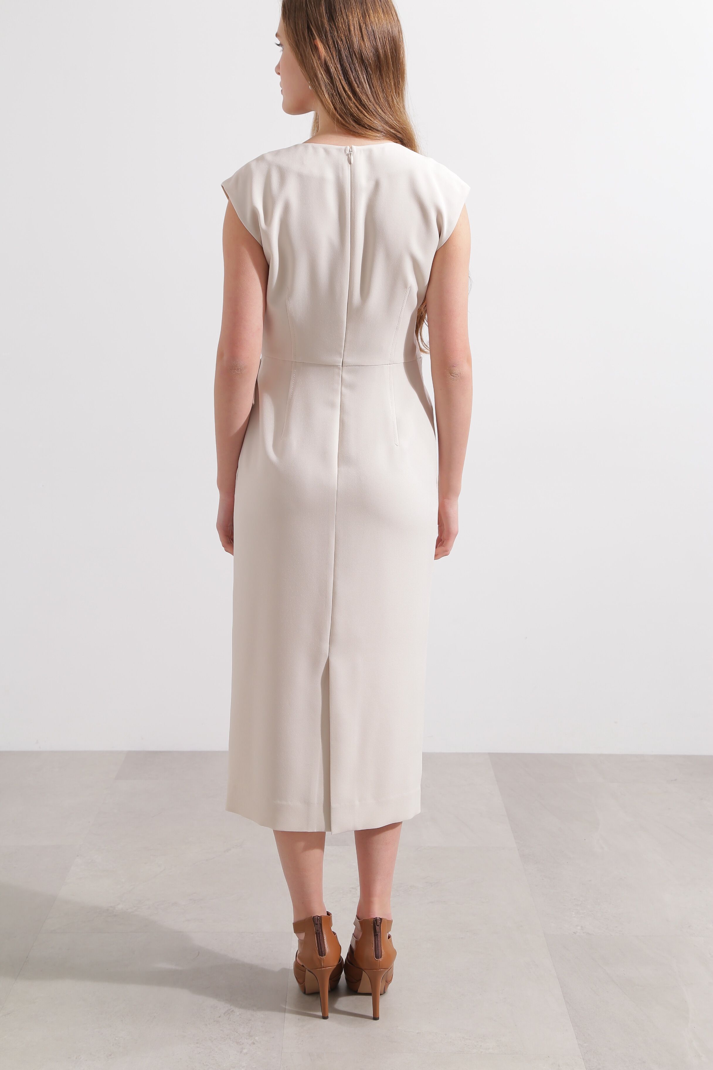  「◆ウエストクロスオックスワンピース」|ワンピース|