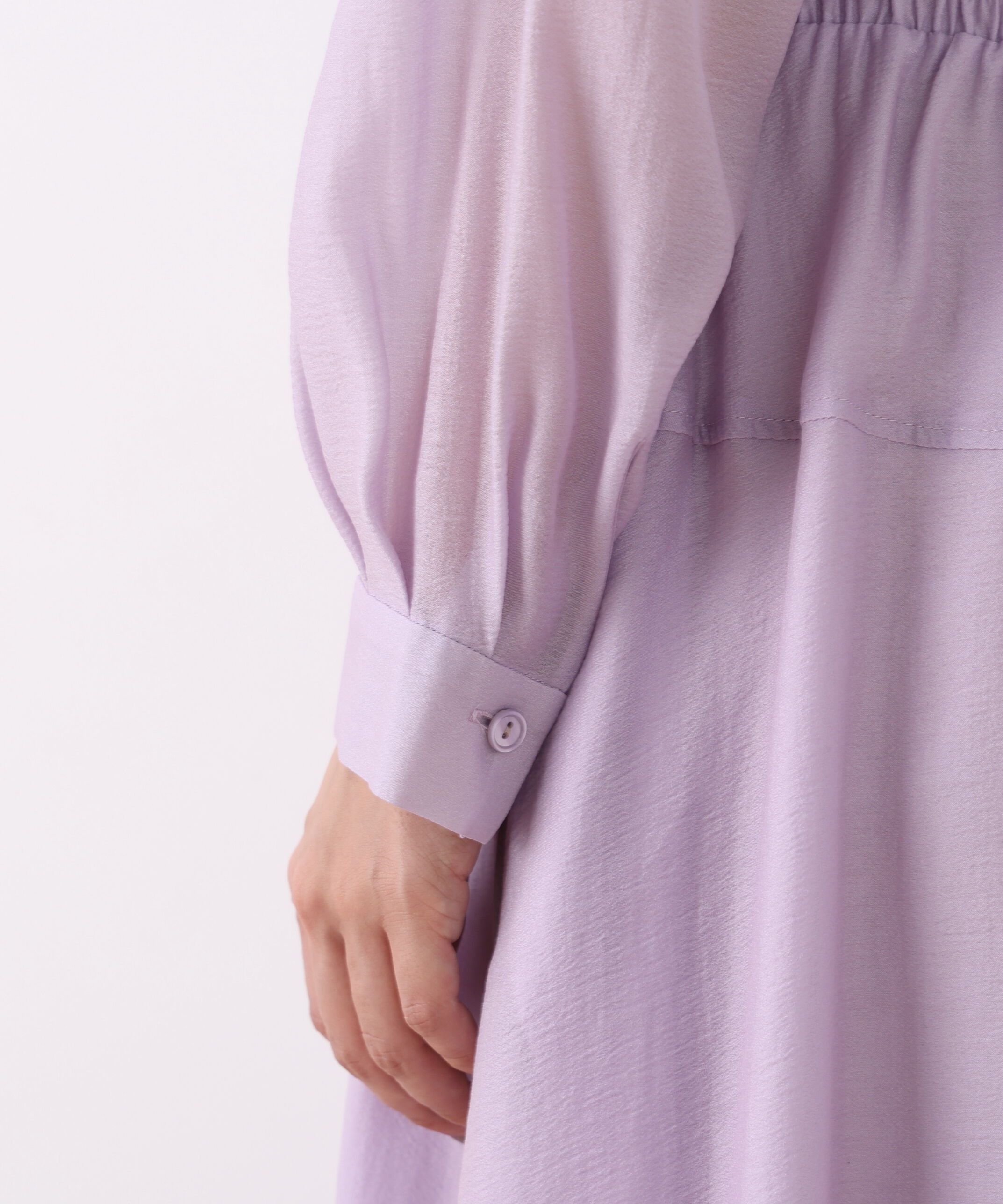  「ウエストシャーリングロングワンピース」|ワンピース|