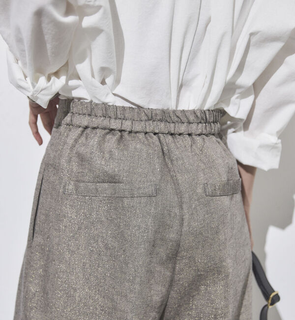 Doux archives「ラメリネンパンツ」|チノ|
