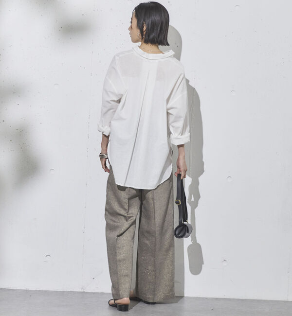 Doux archives「ラメリネンパンツ」|チノ|