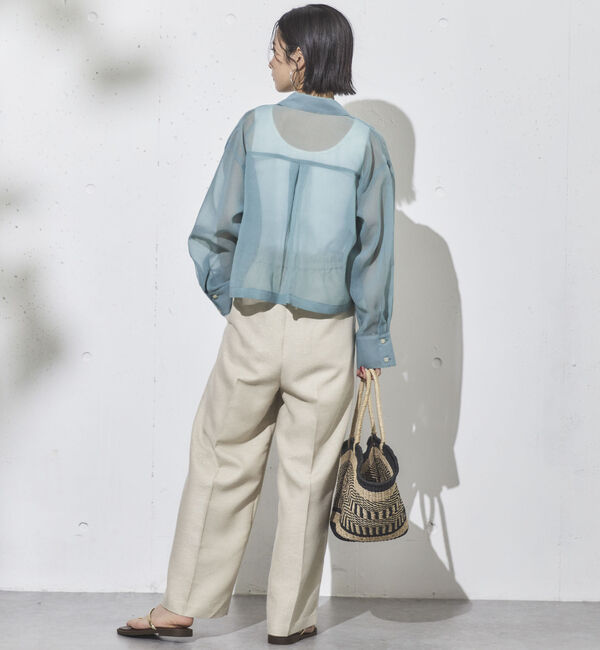 Doux archives「ラメリネンパンツ」|チノ|