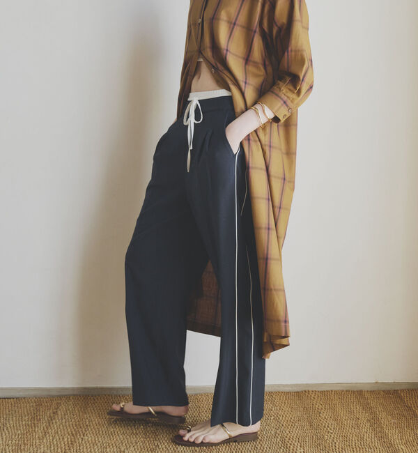 Doux archives「Ｗウエストサイドラインパンツ」|チノ|