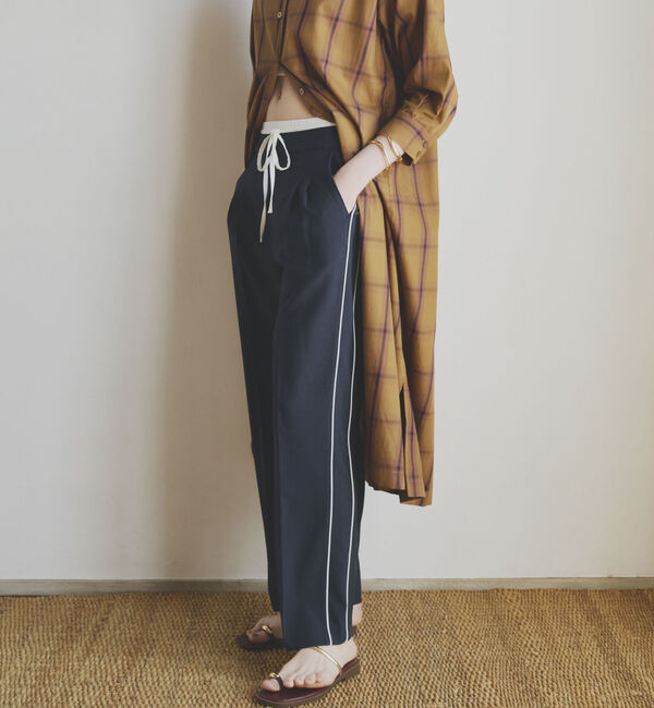 Doux archives「Ｗウエストサイドラインパンツ」|チノ|