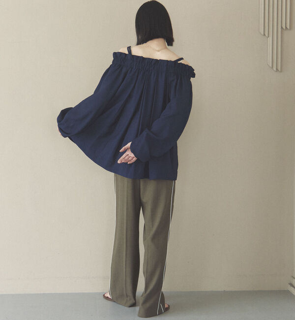 Doux archives「Ｗウエストサイドラインパンツ」|チノ|