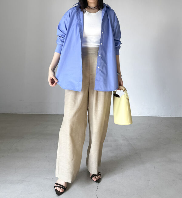 Doux archives「ベーシックオーバーシャツ／」|シャツ・ブラウス|