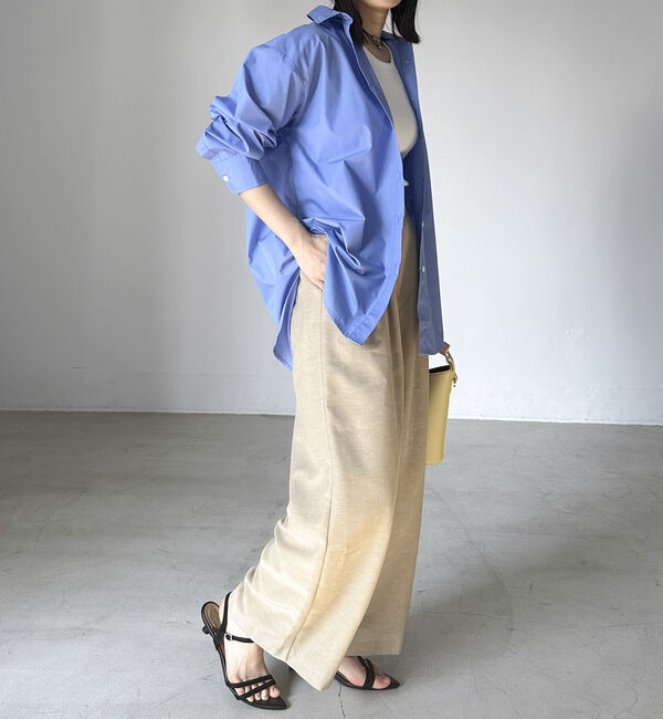 Doux archives「ベーシックオーバーシャツ／」|シャツ・ブラウス|