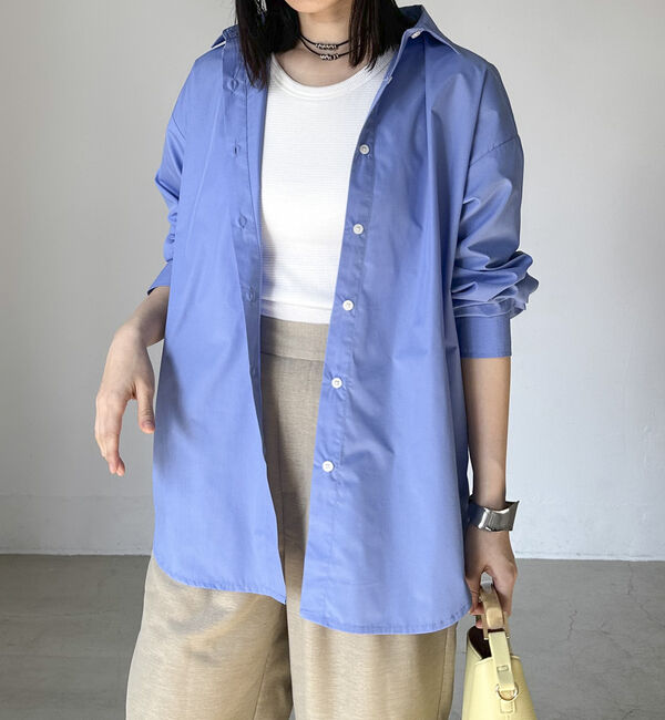 Doux archives「ベーシックオーバーシャツ／」|シャツ・ブラウス|