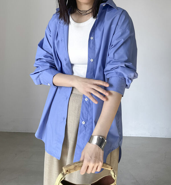 Doux archives「ベーシックオーバーシャツ／」|シャツ・ブラウス|