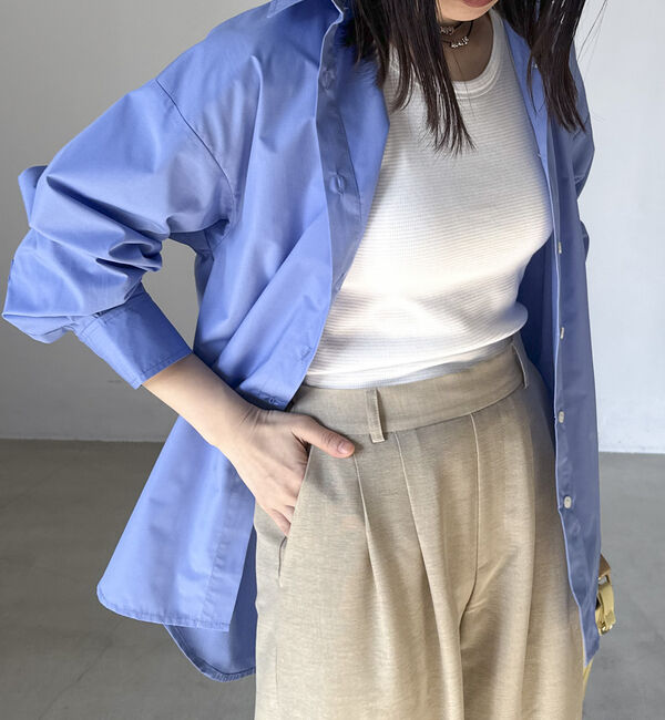 Doux archives「ベーシックオーバーシャツ／」|シャツ・ブラウス|