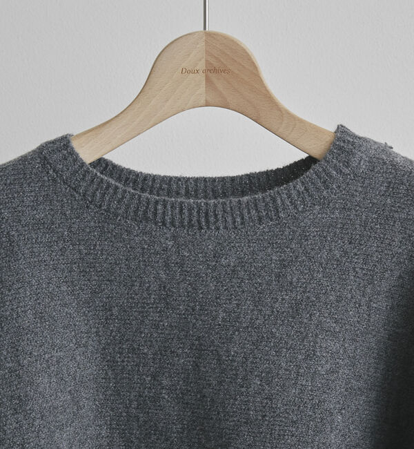 Doux archives「【マシンウォッシャブル】ドルマンニット」|ニット・セーター|