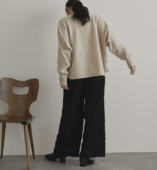 Doux archives「【マシンウォッシャブル】ドルマンニット」|ニット・セーター|