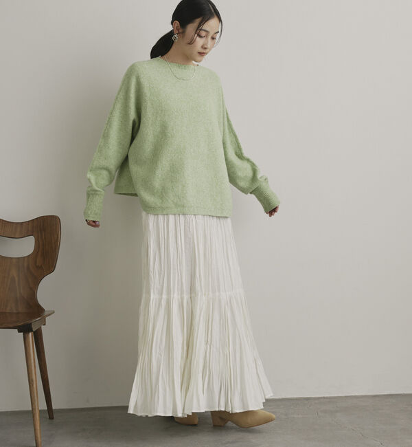 Doux archives「【マシンウォッシャブル】ドルマンニット」|ニット・セーター|