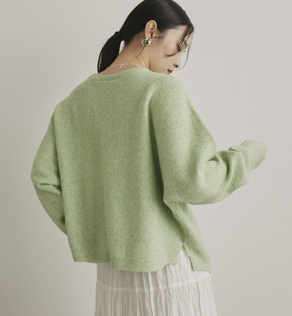 Doux archives「【マシンウォッシャブル】ドルマンニット」|ニット・セーター|