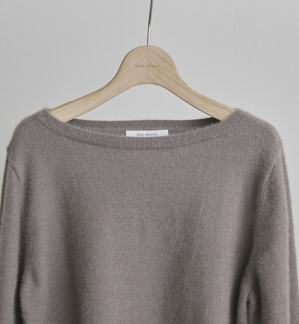Doux archives「Ｆｏｘタッチシャギープルオーバー」|ニット・セーター|