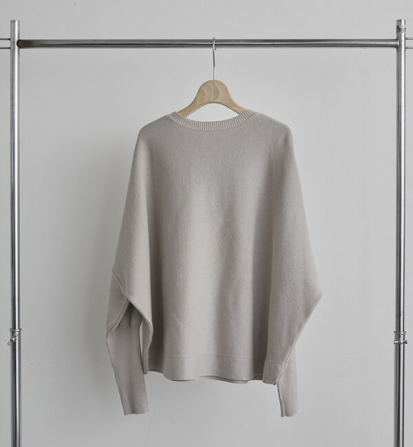 Doux archives「ロングリブドルマンプルオーバー」|ニット・セーター|