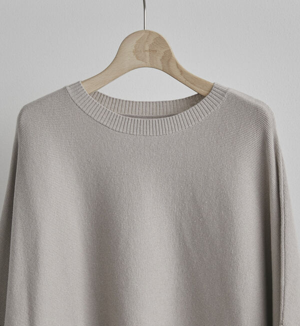 Doux archives「ロングリブドルマンプルオーバー」|ニット・セーター|