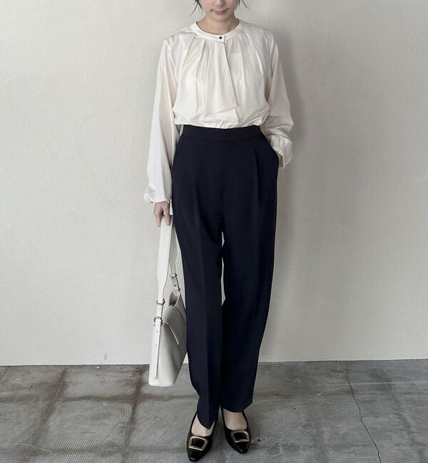 Doux archives「＇【セットアップ対応】ストレッチセンタープレスパンツ&rsquo;」|チノ|