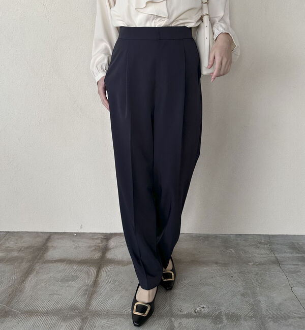 Doux archives「＇【セットアップ対応】ストレッチセンタープレスパンツ&rsquo;」|チノ|