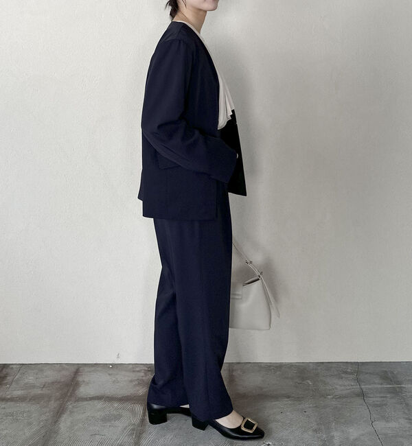 Doux archives「＇【セットアップ対応】ストレッチセンタープレスパンツ&rsquo;」|チノ|