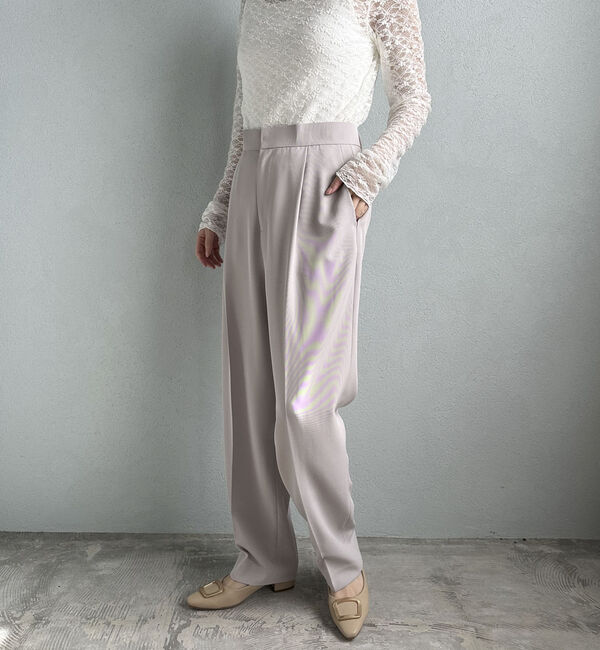 Doux archives「＇【セットアップ対応】ストレッチセンタープレスパンツ&rsquo;」|チノ|